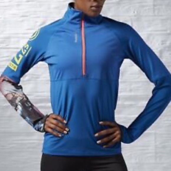 ❗️SOLD❗️Reebok Woman’s One Series Waterproof Quarter Zip - Picture 1 of 10